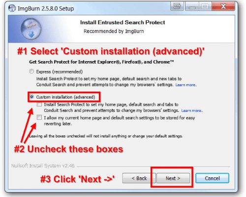 custom installation image